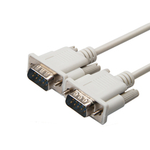 9-pin serial port line COM line DB9 public straight wire for needle 9 RS232 RS485 RS422