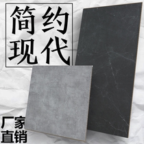 Imitation marble grain reinforced composite wood floor industrial wind abrasion resistant cement veins grey tooling exhibition hall commercial large plate