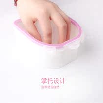 Mechia Tools Bubble Hand Bowl of hand Care Hand Tool Care Disinfection Softened Dead Leather Dismount Liquid Bowl Double Layer Thickening