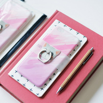 No heart)Sunset smudge iphone6s 6P all-inclusive phone case) Send notepad ring bracket) gift clearance