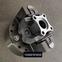 Numerical control lathe hydraulic chuck manufacturer non-marked heteromorphic piece to make diagonal post rear pull-out high-precision hydraulic chuck