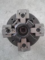Diagonal-type rear pull four-claw hydraulic chuck