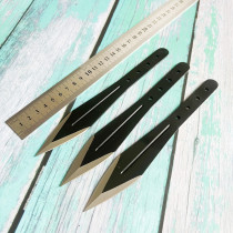 Outdoor Small Straight Knife Flying Dart Darker Straight Spinning Steel Needle Throwing Martial Arts Willow Flying Needle Darts Knife Body Concealed