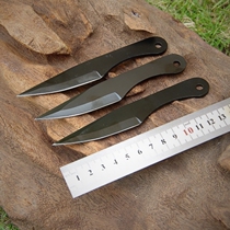 Outdoor Small Straight Knife Flying Dart Darker Straight Spinning Steel Needle Throwing Martial Arts Willow Flying Needle Darts Knife Body Concealed