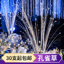 New wedding simulation Peacock grass fallow grass Phoenix Flower Reed onion grass wedding decoration flower