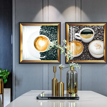 Time Jingjing Restaurant Wall Wall Decoration Painting Modern Minimalist Dining Hall Hung Painting Creative Cozy Kitchen Fresco Single Piece