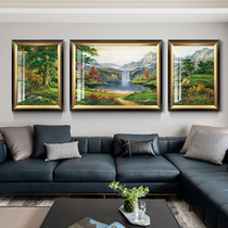 Eurostyle Upscale Landscape Painting By Mountain Living Room Decoration Painting Sofa Background Wall Mural Office Atmospheric Scenery Hung Painting