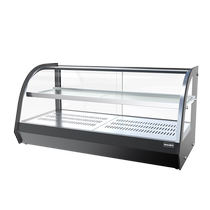 Niji insulation display cabinet food insulation cabinet commercial small heated cooked food burger egg tart fried chicken bread table