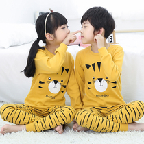Childrens autumn clothes autumn pants suit boy pure cotton beating bottom children girl baby girl underwear full cotton autumn and winter shirt lining pants