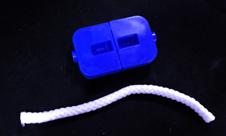 broken rope restores the rope broken love is not in the close-up street magic props children's toys students kindergarten beginners