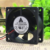 Delta AFB0624SH 6025 24V 0 21A 6CM 2-wire inverter Large volume cooling fan