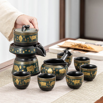 Guoyun Xianghe automatic tea set Household lazy tea drinking tea making artifact Office Kung Fu Tea cup gift box