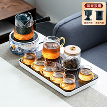 Cooking teapot thickened heat-resistant high-temperature glass teapot Home office electric pottery stove Cooking Camellia teapot making tea