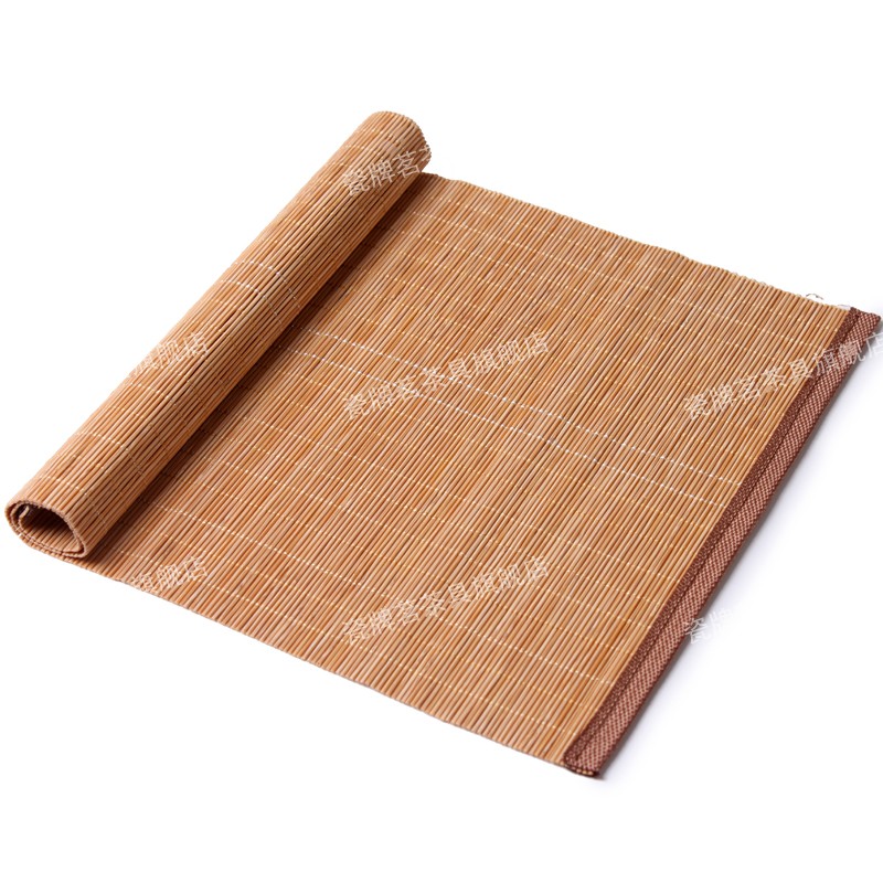 Tea Tea tray bamboo mat bamboo mat bamboo has bamboo mat bamboo shade protection, Tea - leaf filtering kung fu Tea Tea accessories