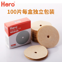 hero coffee filter paper Special offer Vietnam coffee maker special filter paper Eco-friendly coffee filter paper 100 pieces