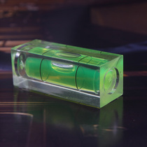 40x15x15mm long square bar level horizontal bubble horizontal ball blue green red engineering balance Square