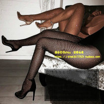 European and American nightfield guest singers stage ds Costume Women New Drill Socks Sexy Beauty Legs Hot and Drink Bar ds Out of Costume