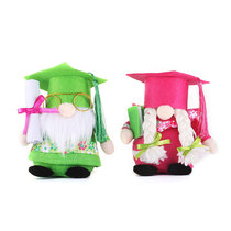 Blue glasses doctor hat doll girl cute braid doll graduation ceremony display gift doll toy