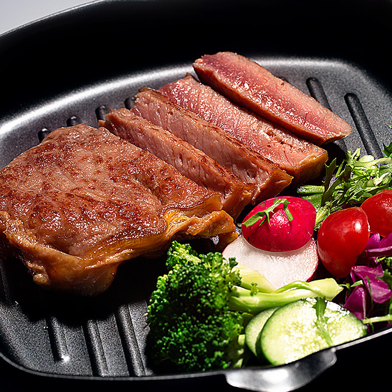 澳洲进口整原切新鲜腌制牛排900g