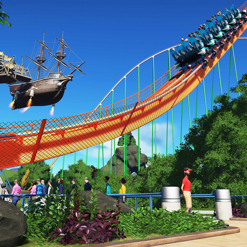 steam pc正版游戏 简体中文 planet coaster 过山车之星 国区全球