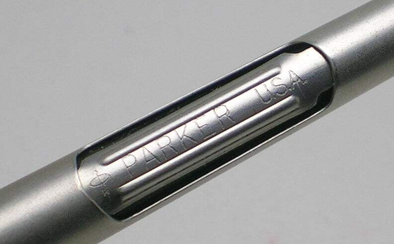 英国古董钢笔 派克 parker 65 金尖 钢帽 黑色 原盒 #6269