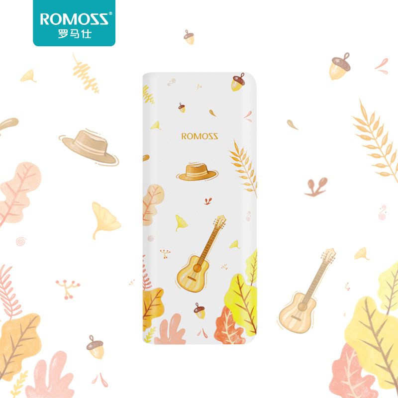 romos / romas sense4 10000 ma cute mini recharger official original authentic portable small youth creativity super cute mobile power supply