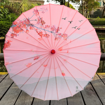 Ancient costume cheongsam show Hanfu oil paper umbrella dance props performance umbrella ceiling decoration umbrella Chinese style children Red Umbrella