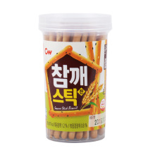 Korean baby snack Qingyou stick cookies 85g sesame cookies