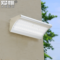 Solar outdoor super bright waterproof new rural street lamp indoor and outdoor Integrated Household human body induction courtyard wall lamp