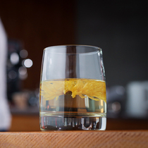 ins ice American coffee cup Japanese simple big belly glass classical wine glass home temperature resistant cup