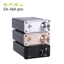 SMSL double wood Sanlin SA-36A pro upgraded version HiFi mini digital 2 0 power amplifier fever desktop home