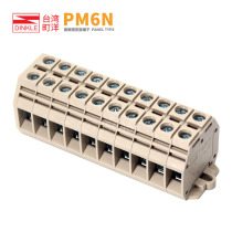 PM6N-10P Machiyo Panel Mounting Terminal 6 Square Transformer Terminal Mini Terminal Block Multi-bit