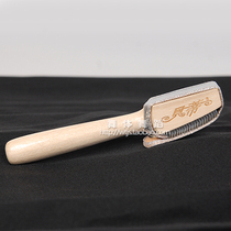 Betty Latin modern national standard social dance shoes special shoe brush flip soft bottom non-slip steel brush brush wood brush