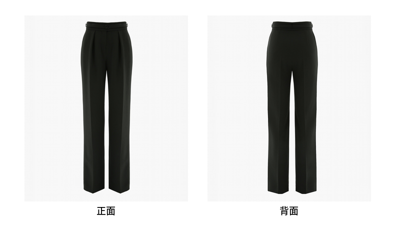 【商场同款】玛丝菲尔女秋季新款醋酸黑色西装裤A1AY32465