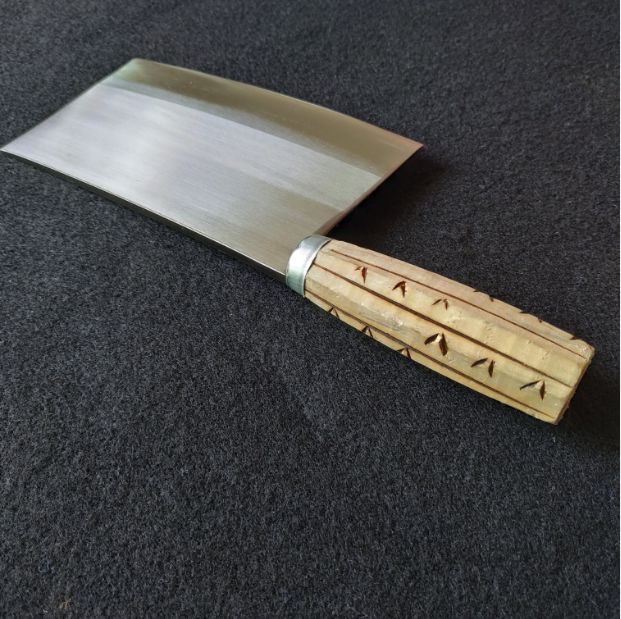 嘉禾特产刀具 百分百纯手工锻打菜刀 斩切刀 砍鸡鸭鱼骨不坏刀