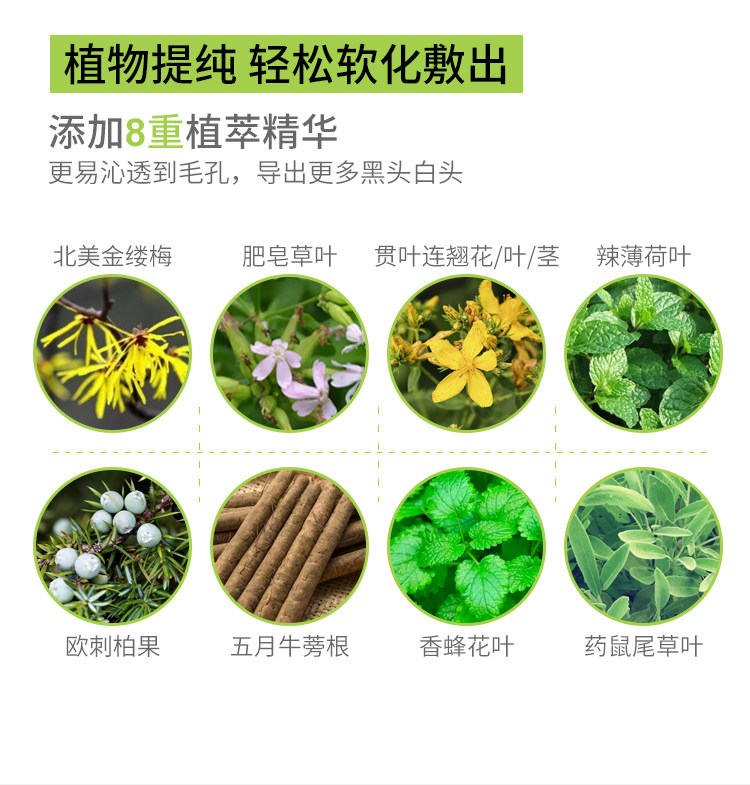 梵洁诗蜜蛋净颜黑头清洁鼻贴以敷代撕告别草莓鼻黑白头