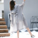 Sun protection clothing female long-sleeved long section 2020 summer new Korean loose fairy seaside thin section sunscreen clothing jacket Sun protection clothing female long-sleeved long section 2020 summer new Korean loose fairy seaside thin section sunscreen clothing jacket