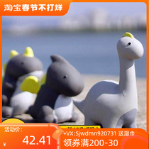 Thick Wall Latex Stronger Q-Monster Dog Latex Sound Toys Various Cute Dinosaur Toys