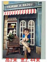 New studio photography supplies movable childrens real studio decoration design and production of wedding real shed props