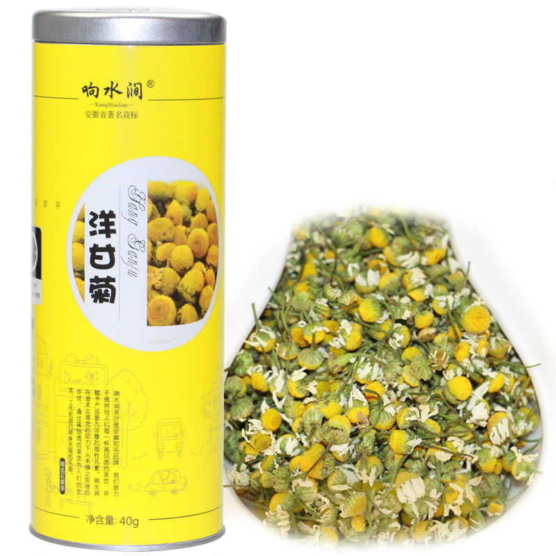 响水涧花草茶洋甘菊菊花茶优质精选40g花茶正宗洋甘菊茶包邮产品展示图2