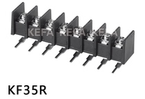 Fence type PCB terminal block KF35R-(2-20P) curved foot 20A spacing 8 25mm connector