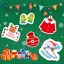 Christmas decoration hand card kt board custom micro-business ins photo frame net red photo prop billboard background card