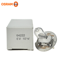 Osram 64222 10W6V with seat microscope halogen PG22 Zeiss slit lamp 3801-20-7030