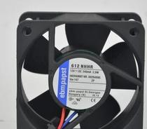 612NHHR original dress German ebmpapst 12V 240MA 2 9W 60 * 60 * 25 high-end equipment fan