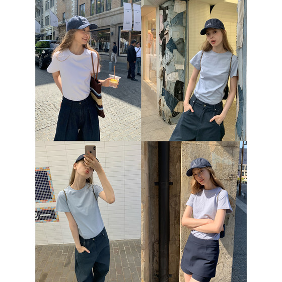 KERNEL COSMOS light sweet aerobic summer Khmer basic front shoulder round neck slim skin-friendly short-sleeved T-shirt
KERNEL COSMOS light sweet aerobic summer Khmer basic front shoulder round neck slim skin-friendly short-sleeved T-shirt