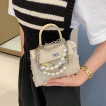 ITSK with skirt bag Women summer 2021 New Tide joyful premium canvas Kelly bag second generation mini