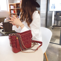 ITSK bag women 2021 New Tide autumn winter Joker foreign style shoulder crossbody bag women diamond chain stray bag