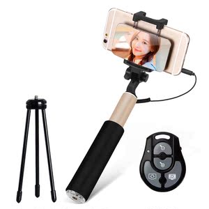 手机自拍杆iphone6s plus线控蓝牙