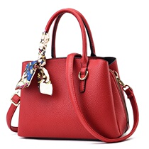 red bridal bag packs 2022 new summer large capacity fashion handbag womens tennis red slanted satchel bag wedding bag