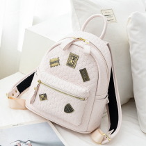 Advanced senses small crownins net red double shoulder bag Womens bag 2022 new fashion Casual Tide Travel Little Backpack